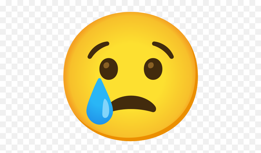 Crying Face Emoji - Weinender Smiley,Cry Face Emoji Png