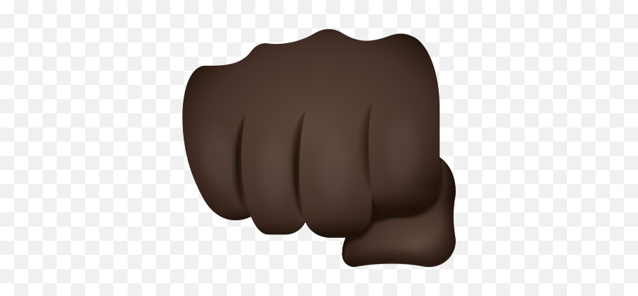 Oncoming Fist Dark Skin Tone Icon - Fist Emoji,Fist Bump Emoji