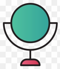 Mirror Reflection Icon - Dot Emoji,Mirror Emoji