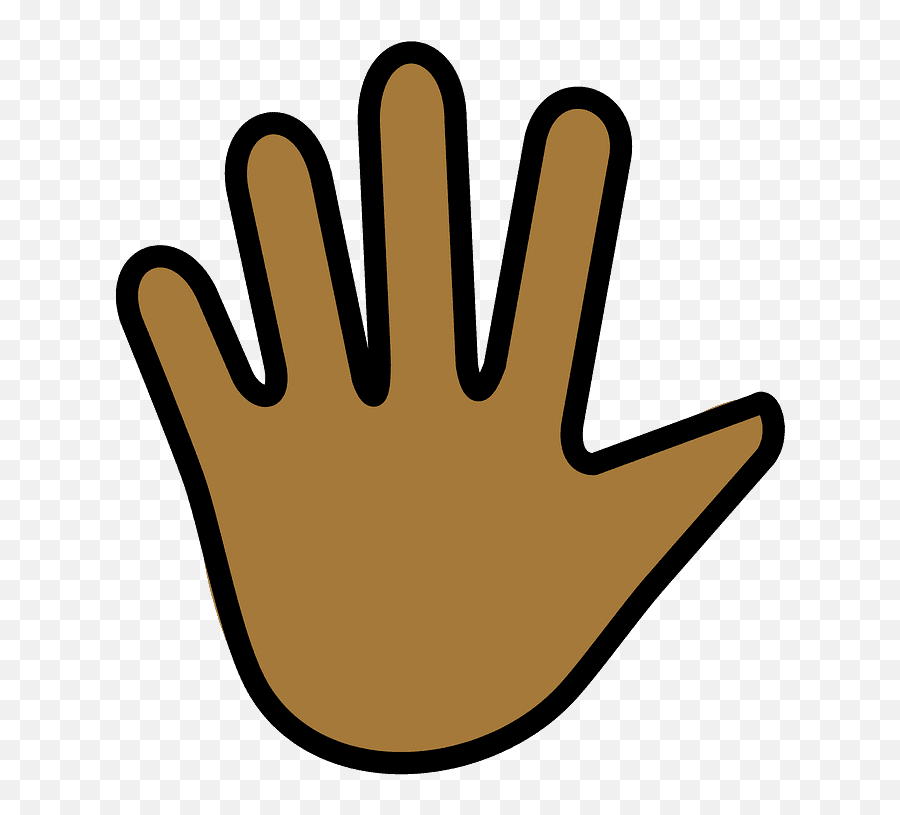 Hand With Fingers Splayed Emoji Clipart Free Download - Vulcan Salute,Victory Emoji