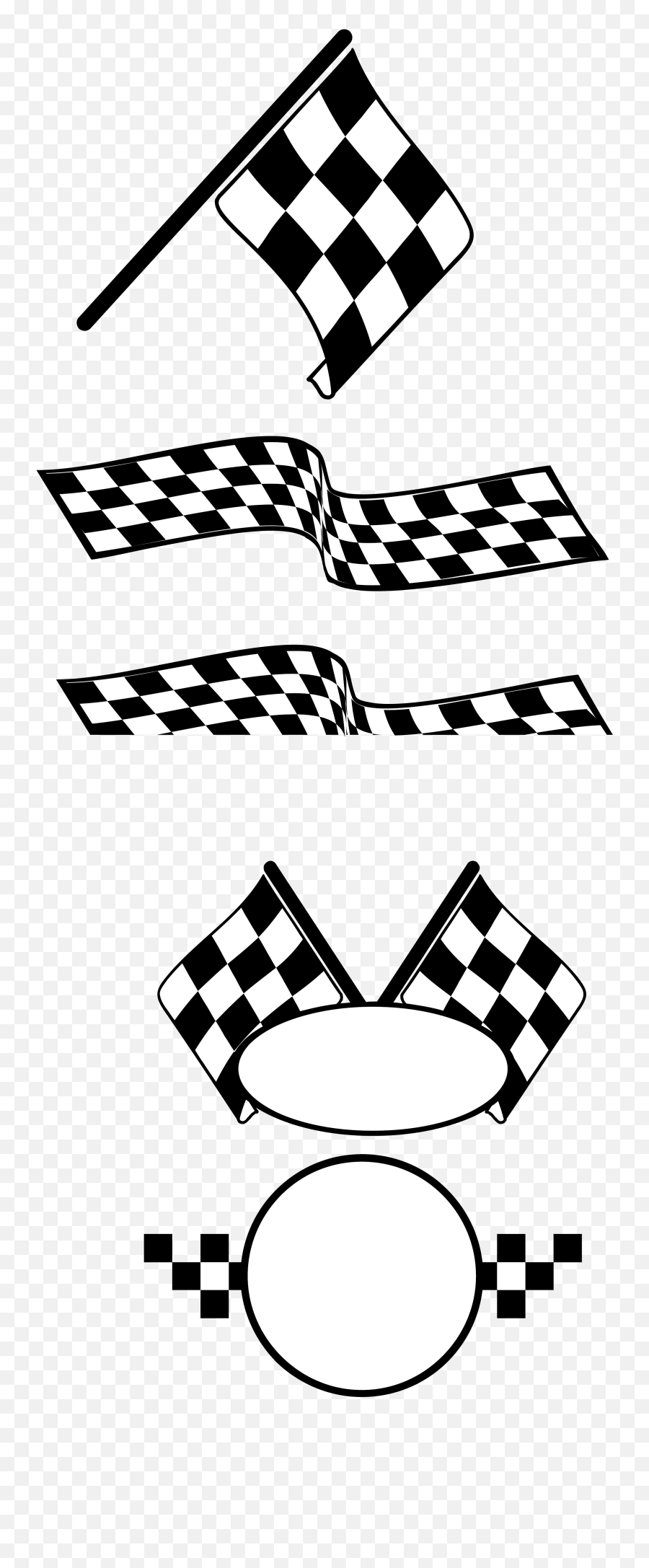 Checkered Flag Banner Png - Motor Racing Flag Png Emoji,Checkered Flag Emoji
