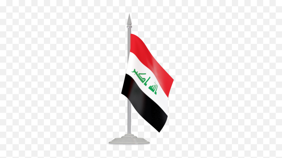 Flag Of Iraq - South African Flag Pole Emoji,Iraq Flag Emoji