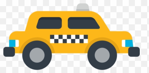 Taxi Icon At Getdrawings - Transparent Background Cab Clipart Png Emoji,Urban Emoji