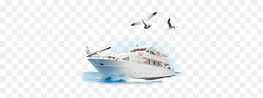 Ftestickers Boat Yacht Sea Seagull Birds - Transparent Background Ship Png Hd Emoji,Yacht Emoji