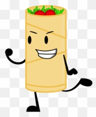 Cartoon Burrito Png Picture - Animated Burrito Emoji,Burrito Emoji
