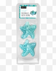 Hallu Mermaid Shell Bath Bomb Sea Salt - Craft Emoji,Bubble Bath Emoji