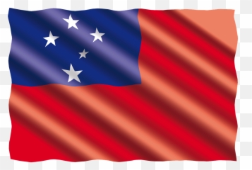International Flag Samoa Free Pictures - La Bandera De China Y Su Significado Emoji