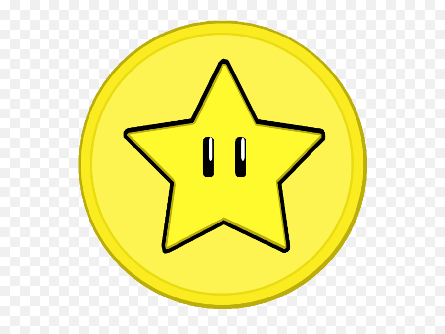 Star Coin - Super Mario Star Coin Emoji,Emoji Super Mario