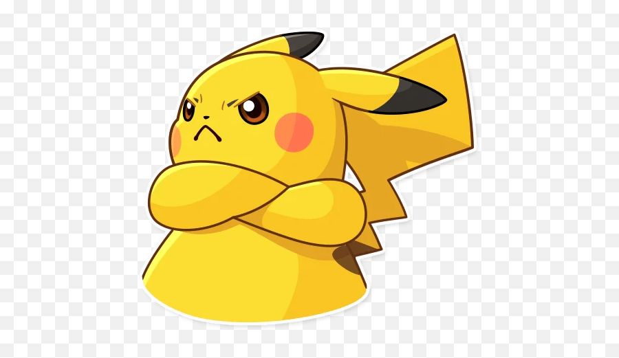Detective Pikachu Sticker Telegram Emoji,Sad Discord Emoji
