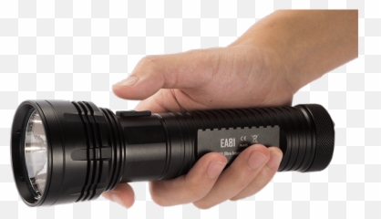 Torch Transparent Hand Holding Picture - Battery Powering A Flashlight Emoji