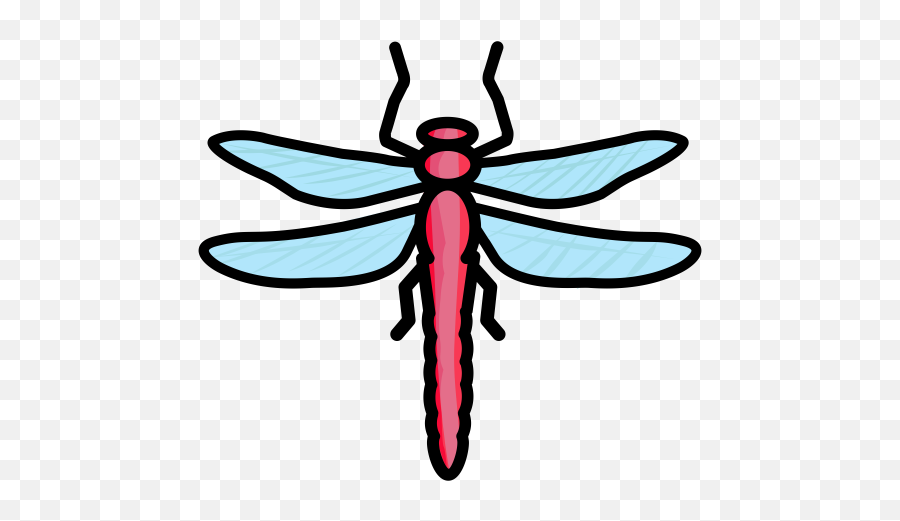 Bug Creature Dragonfly Insect Icon - Insects Emoji,Dragonfly Emoji