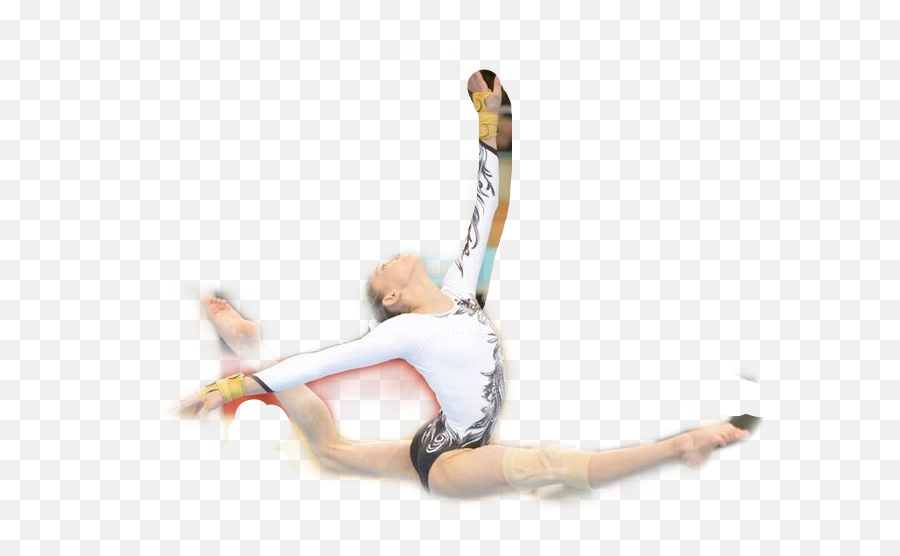 Gymnastics Gymnast Leap Freetoedit - Floor Exercise Emoji,Gymnastics Emoji
