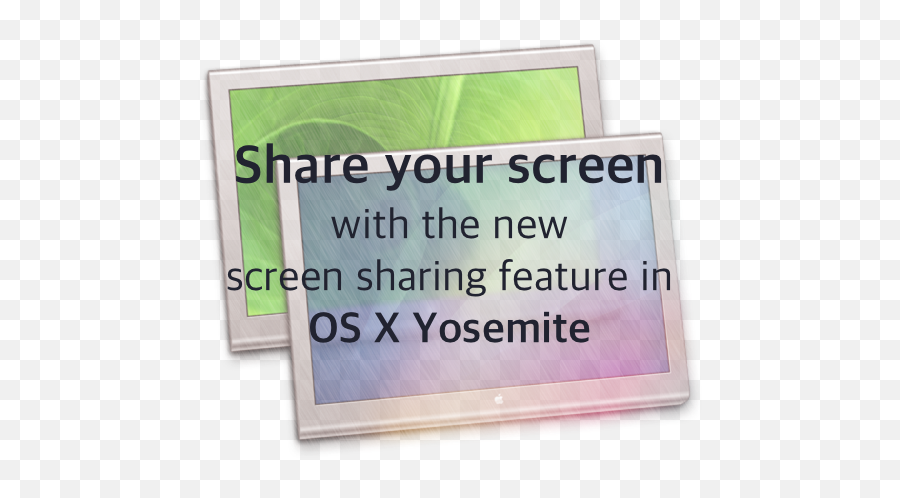 Screen Sharing Using Messages On Os X Yosemite - Appletoolbox Screen Sharing Emoji,What Does The X In A Box Emoji Mean