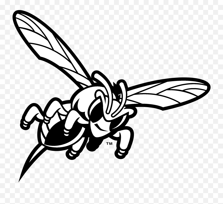 Hornet Clipart Black And White - Killer Bees Emoji,The Green Hornet Emoji