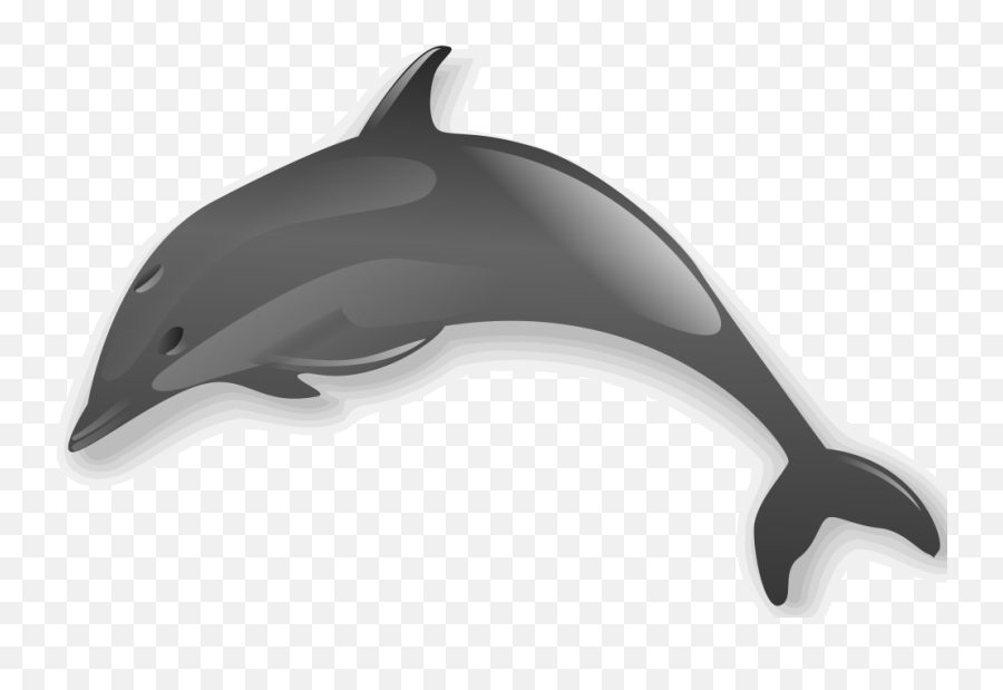 Clipart Dolphin Flipper Clipart - Clear Background Dolphin Clip Art Emoji,Miami Dolphins Emoji