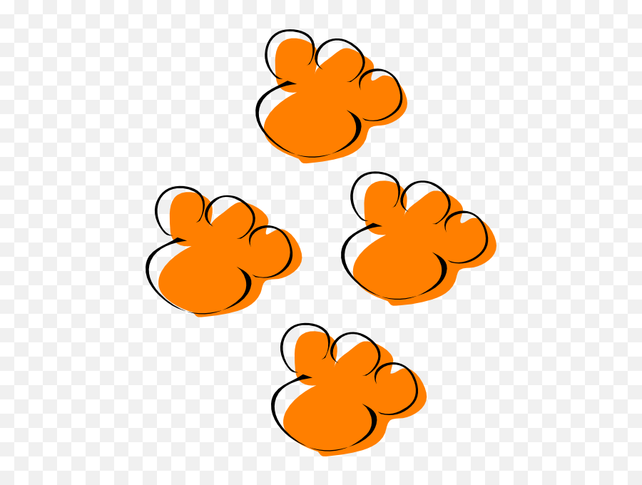 4570book - Clip Art Emoji,Clemson Tiger Paw Emoji