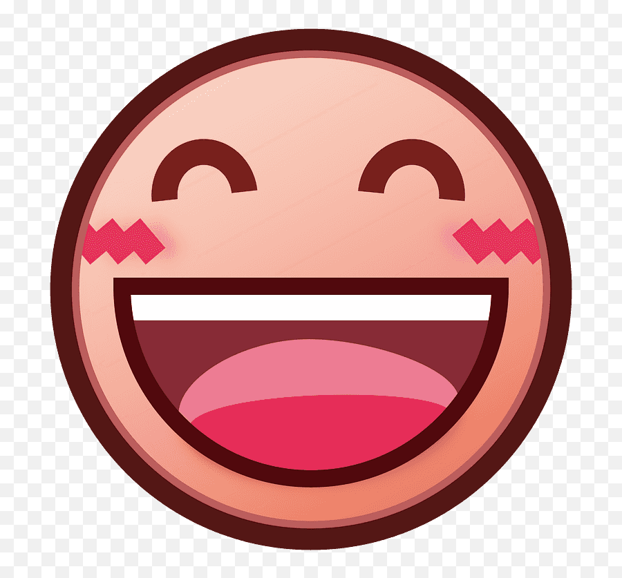 Smiling Face With Smiling Eyes Emoji Clipart Free Download,Smiley Face Blushing Emoji