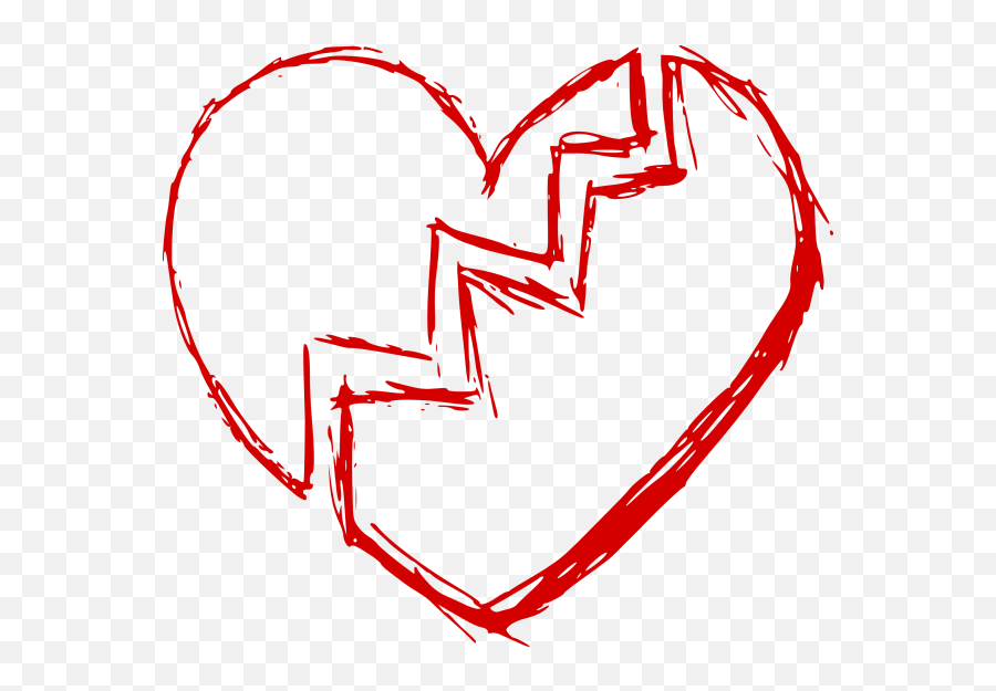 Heartbreak Emoji Png - Black Broken Heart Transparent,Heartbreak Emoji
