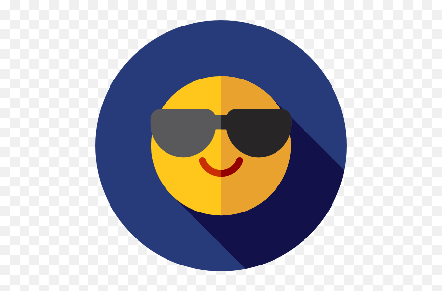 Feelings Smileys Cool Emoticons Emoji Icon - Jigsaw Puzzle,Cool Emoji Png