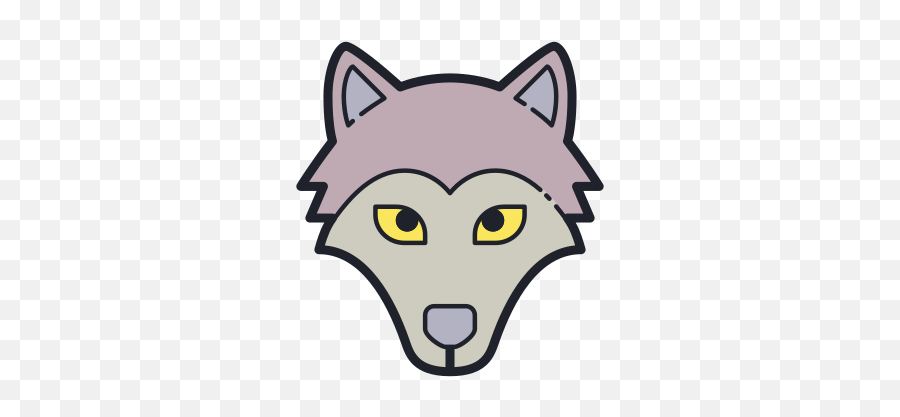 Wolf Icon - Wolf Icon Emoji,Werewolf Emoji