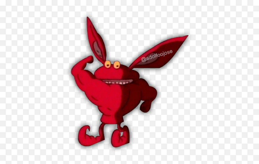 Ickis - Adolfoojose Fictional Character Emoji,Crab Emoji Meme
