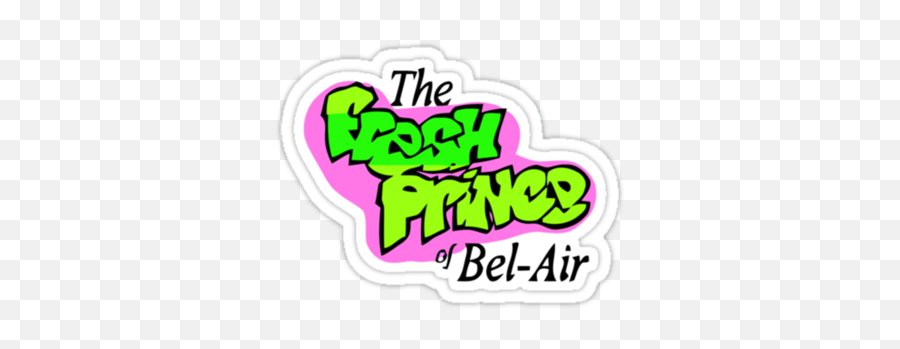 Hip Hop El Principe Del Rap Pegatinas - Fresh Prince Stickers Emoji,Fresh Prince Of Bel Air Emoji