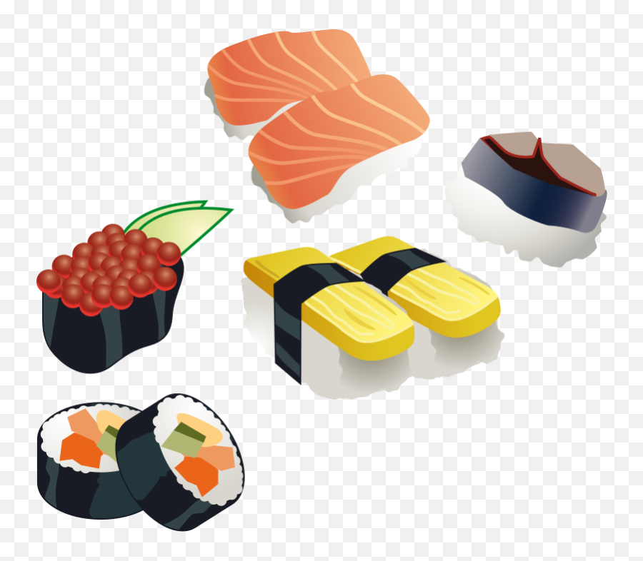 Japan Sushi Clipart - Sushi Clipart Emoji,Sushi Emoji
