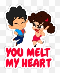 Love quotes stickers to display affection your loved one Emoji