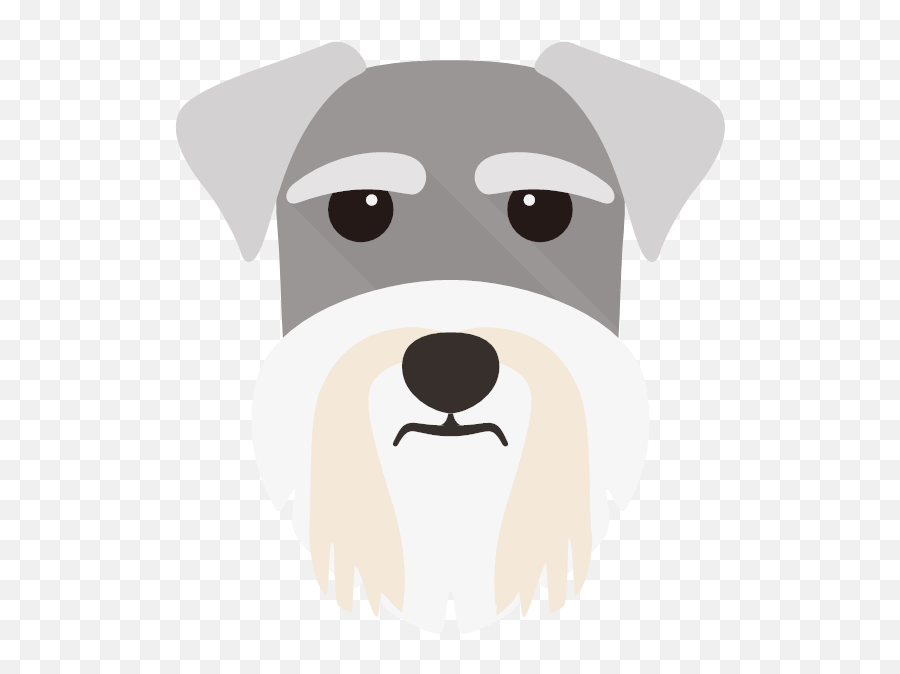 Party Animalu0027 Personalized Dog Bandana Yappycom - Dog Schnauzer Icon Transparent Emoji,Schnauzer Emoji