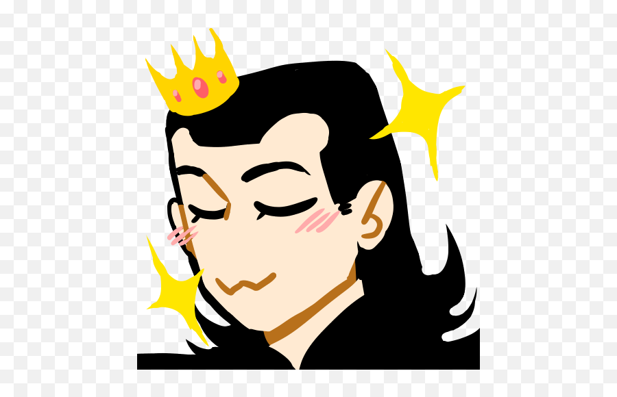 Angst Queen Drew Some Emojis For My Discord Server Xd Feel - Boop Emoji For Discord,Discord Crown Emoji