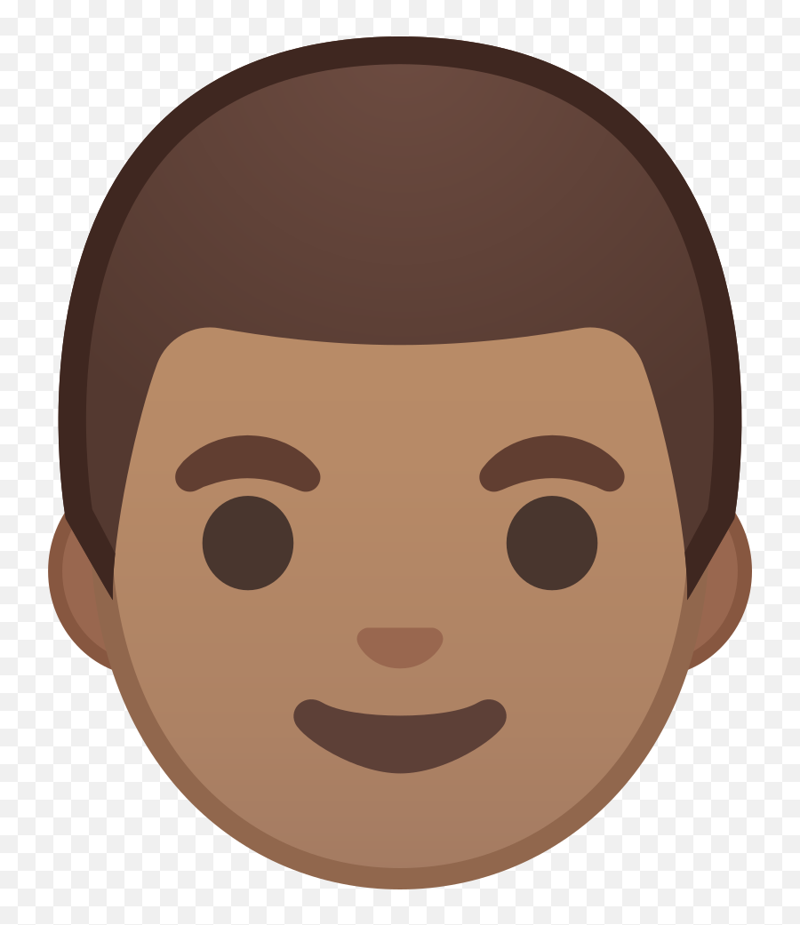 Svg Download Png - Cartoon Face Brown Man Emoji,Emoji Png Download