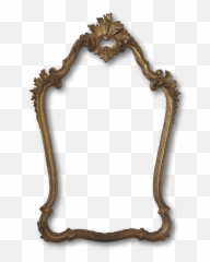 Hand Carved Mirror Png Transparent - Antique Emoji