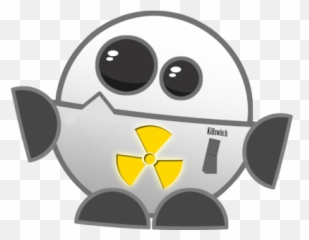 Free Robot Nukebot Psd Vector Graphic - Cartoon Emoji,Robot Emoticon