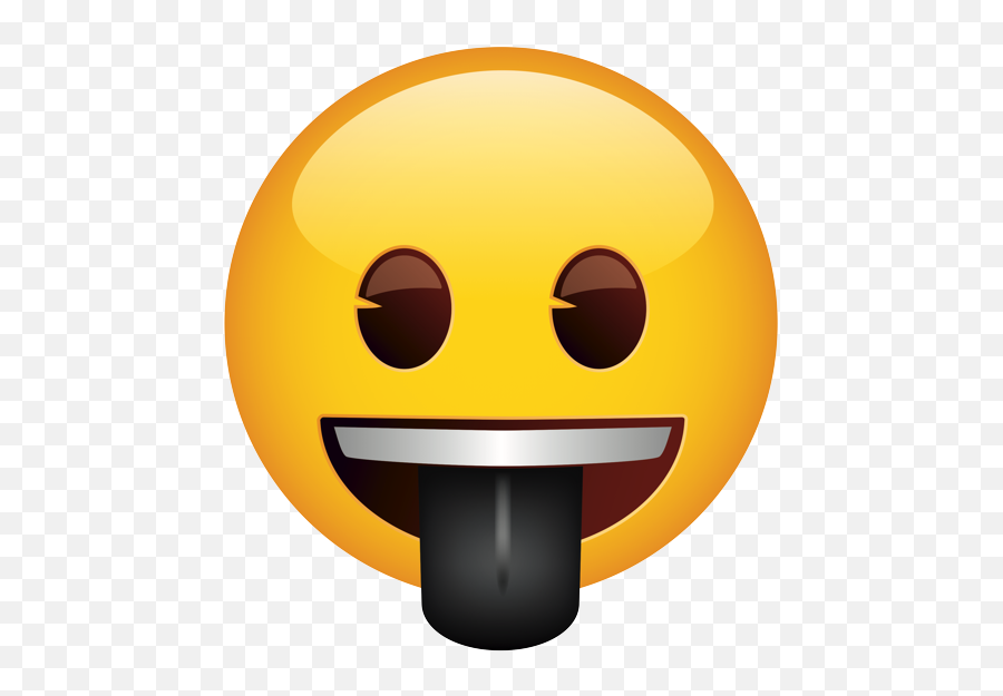 Emoji - Smiley Face With Sharp Teeth,Dabbing Emoji
