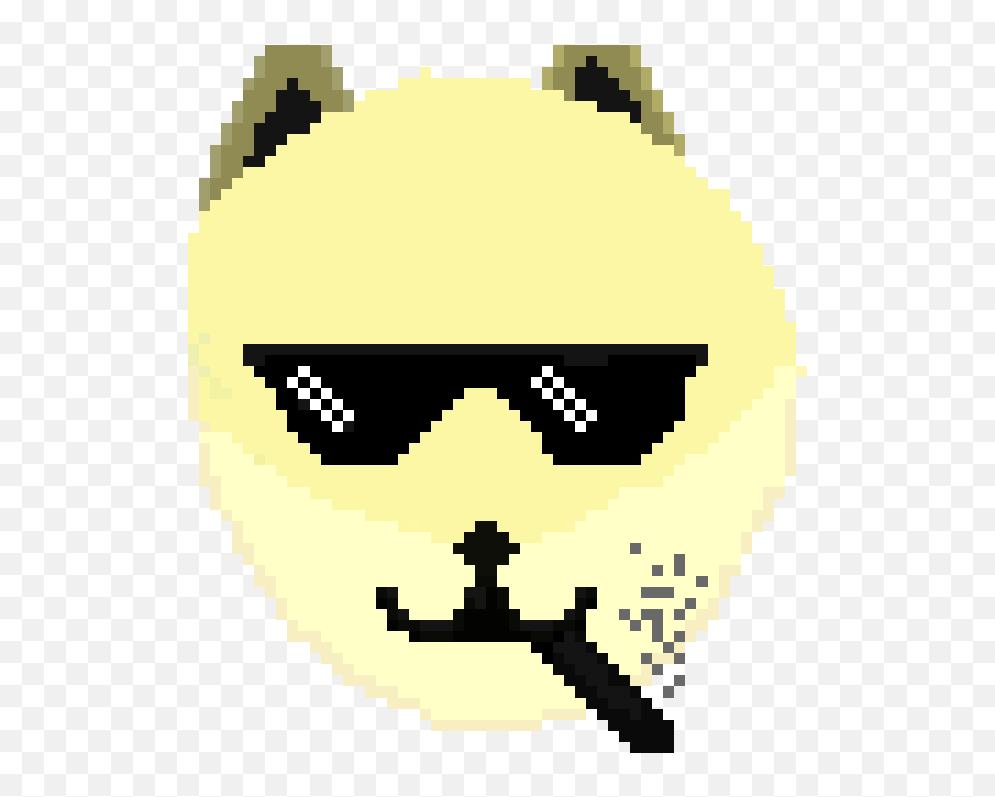 Pixel Art Gallery - Circle Emoji,Doge Emoticon