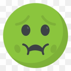 Sick - Throw Up Emoji With Transparent Background,Car Sick Emoji