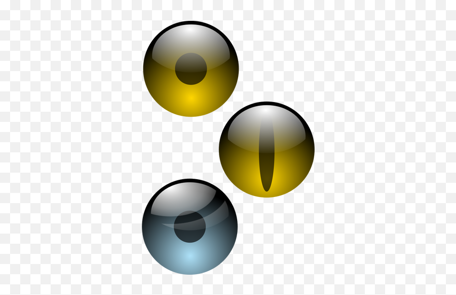 Reflective Human Eye Pupils Vector Image - Olho Gato Png Emoji,Eyes Emoticon