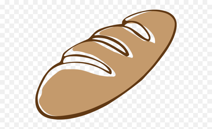 627 Bread - Bread Loaf Clipart Emoji,Loaf Emoji