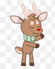 Happydancingreindeer - Dancing Reindeer Gif Emoji,Reindeer Emoji