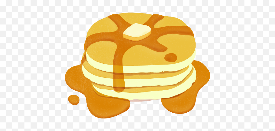 Pancake Emoji Transparent Png Clipart - Pancakes Clip Art,Crepe Emoji