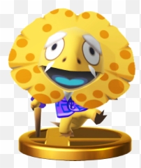 Frillards Trophy In Super Smash Bros - Super Smash Bros All Animal Crossing Trophies Emoji,Trophy Emoticon