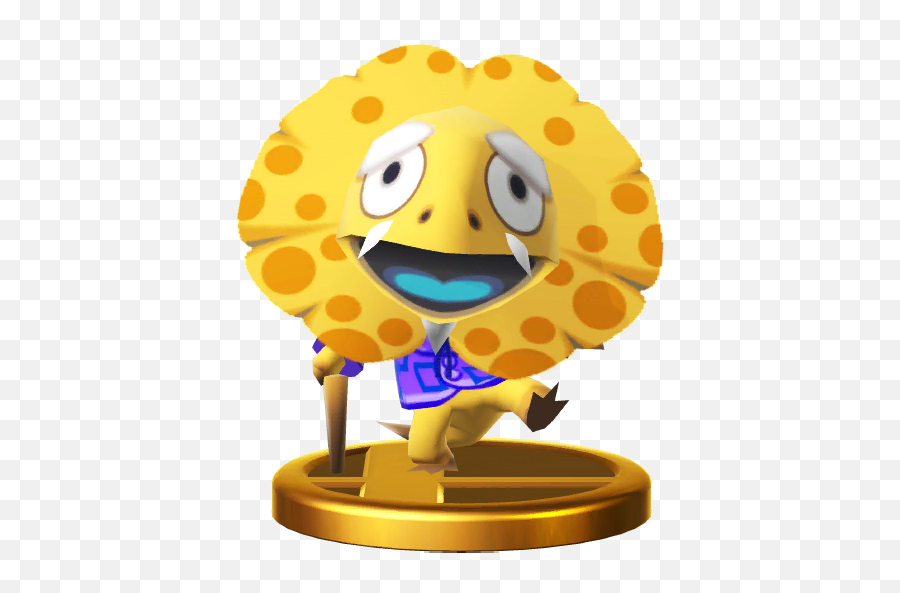 Frillards Trophy In Super Smash Bros - Super Smash Bros All Animal Crossing Trophies Emoji,Trophy Emoticon