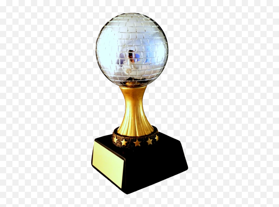 Mirror Ball Resin Trophy - Trophy Emoji,Disco Ball Emoji