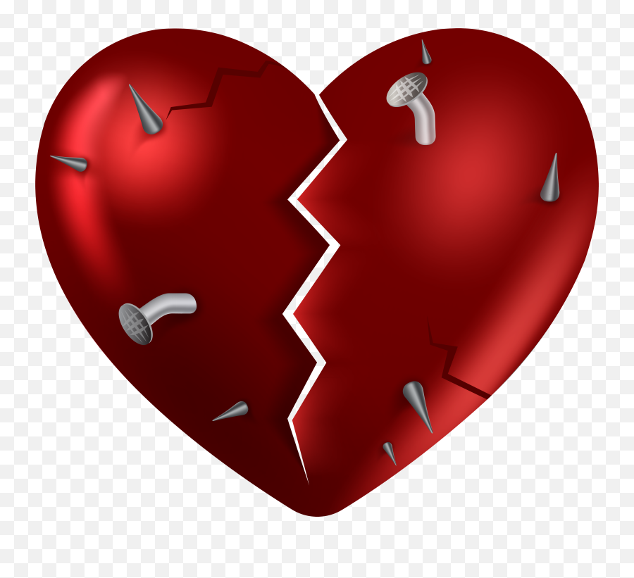 Broken Heart Clipart Transparent Emoji,Broken Heart Emoji Png