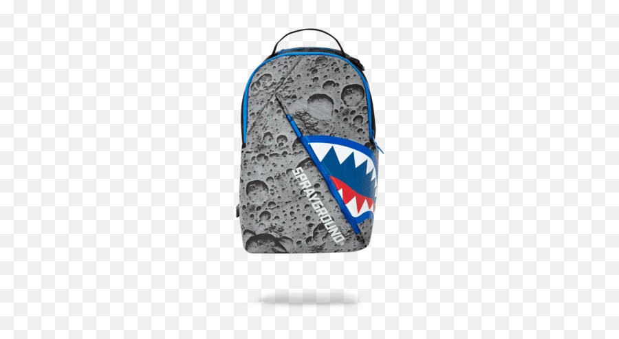Backpacks - Ghost Shark Sprayground Angled Shark Emoji,Emoji Bookbag
