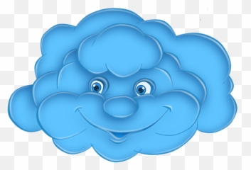 Thunderstorm Clipart Emoji Picture - Nubes En Dibujos,Thunderstorm Emoji