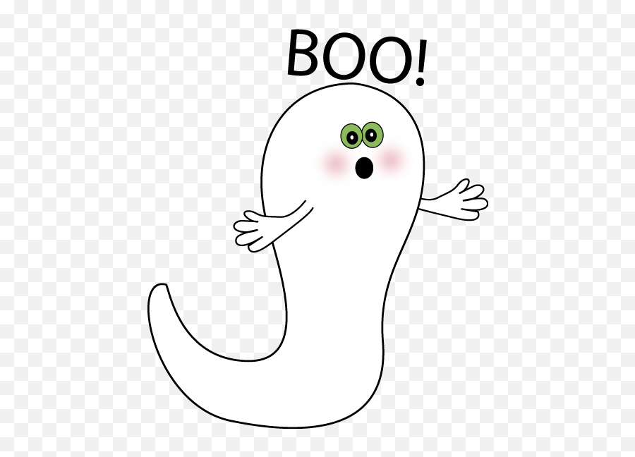 Download Boo Ghost Clip Art - My Cute Graphics Ghost Emoji,Boo Emoji