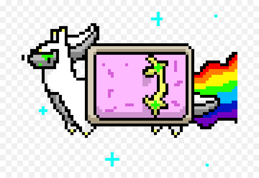 Nyan Cat Gif Png Picture - Nyan Cat Gif Transparent Background Emoji,Nyan Cat Emoji