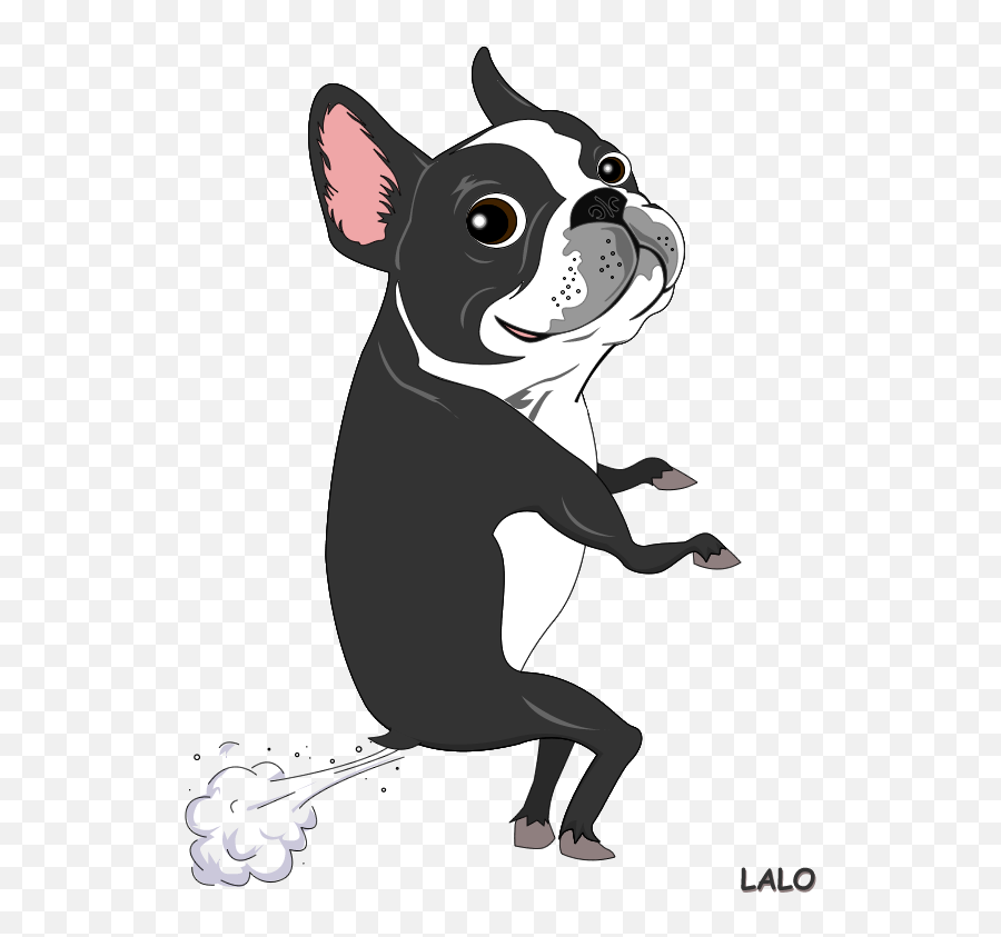 Terrier Harness French Bulldog - Clip Art Library Boston Terrier Cartoon Funny Emoji,French Bulldog Emoji