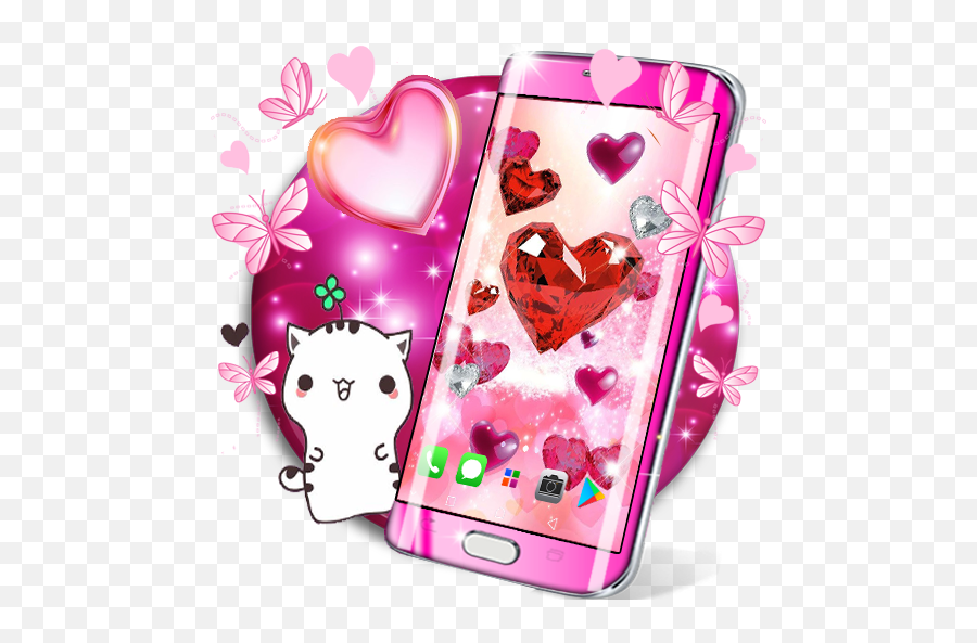 Download Wallpapers For Girls Girly Backgrounds For - Chat Whatsapp Wallpapers Girly Emoji,Emoji Backgrounds For Girls